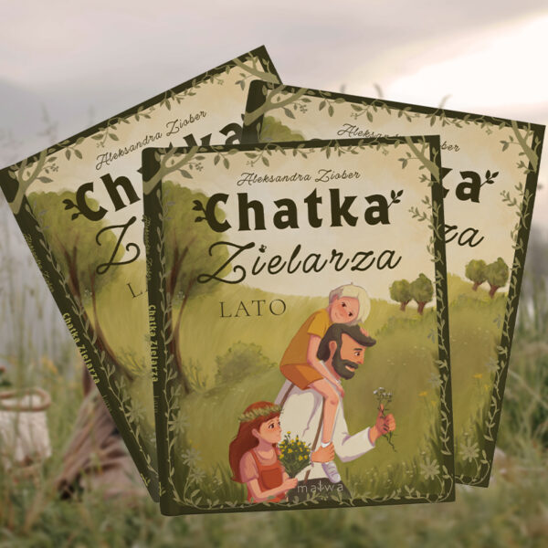 3x książka Chatka Zielarza - Lato
