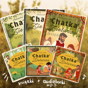 Komplet książek + audiobooków "Wiosna" + "Lato" + "Jesień"